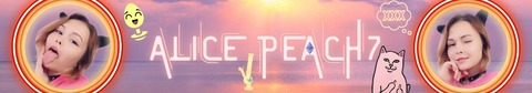 Peachy Alice @alicepeach7 cover picture