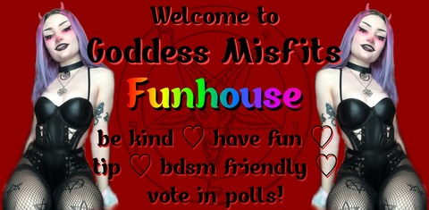 Goddess Misfit🤡 @angeldemon6 cover picture