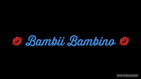 Bambii Bambino @bambiibambino cover picture
