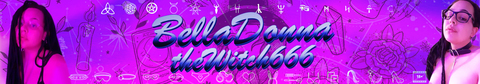 Bella Donna, The Witch @belladonnathewitch666 cover picture