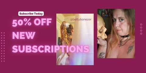 Betty Bonezer @bettybonezer cover picture