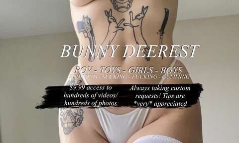 🐇BUNNY DEEREST🦌 @bunnydeerest cover picture