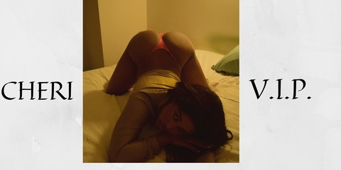 Cheri @cherivip cover picture