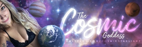 The Cosmic Goddess @cosmicstarlight cover picture
