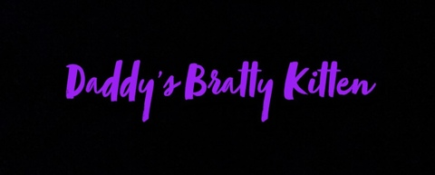 Bratty Kitten @daddysbrattykitten cover picture