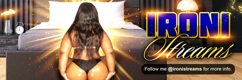 ironistreams @ironistreams cover picture