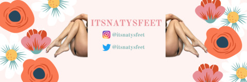 Natalia 🌸 @itsnatysfeet cover picture