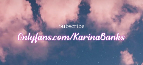 Karina Banks 💋 @karinabanks cover picture