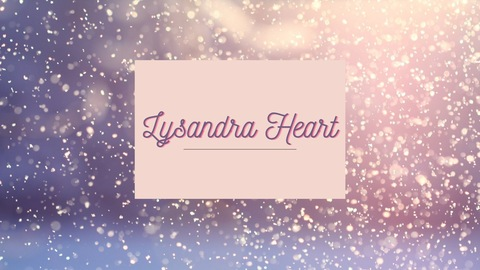 Lysandra Heart @lysandraheart cover picture