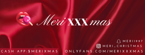Meri @merixxxmas cover picture