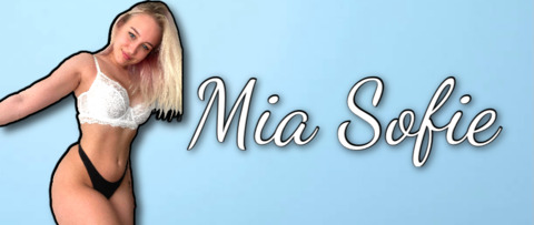 Mia Sofie @miasofie01 cover picture