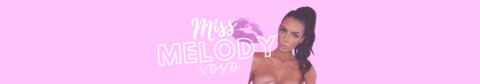 Miss Melody @missmelodyxx cover picture