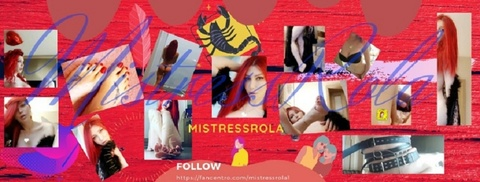 Mistress, Femdom, dominatrix, Feet @mistressrola cover picture