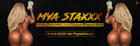BUSTY • EBONY • BABE | Mya 💋 Staxxx | @myastaxxx cover picture