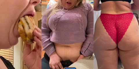 MyFatBlondeGirlfriend @myfatblondegf cover picture