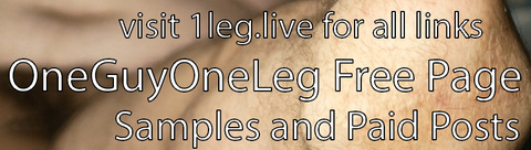 One Leg Extreme Videos Sexy Amputee Star @ogolamputee cover picture