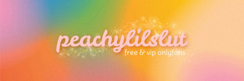 peach 🧚🏻✨ @peachylilslutfree cover picture