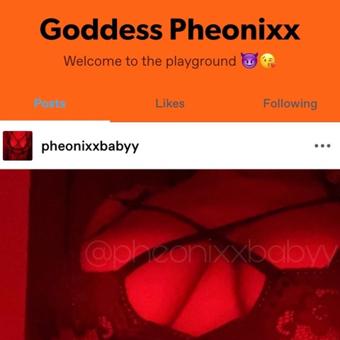 Pheonixx @pheonixxbabyy cover picture