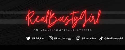 Real busty girl 🔞 @realbustygirl cover picture