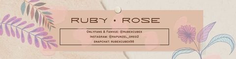 Ruby Rose 🌹 FREE 🤫 @rubexcubexfree cover picture