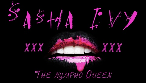 Sasha Ivy @sashanymphoqueen cover picture