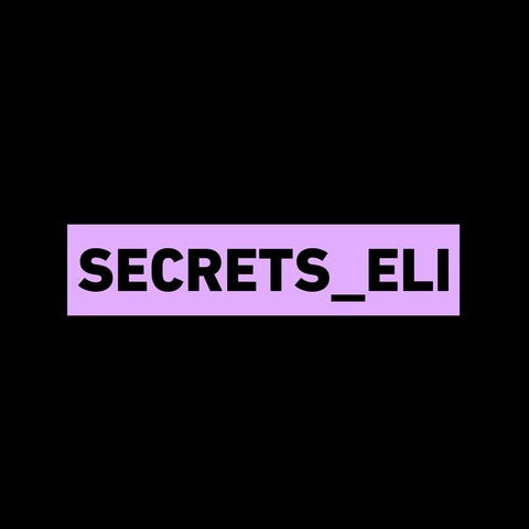 Eliz @secrets_eli cover picture