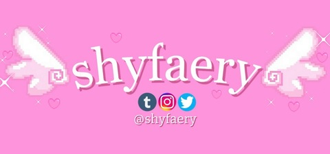Shy @shyfaery cover picture