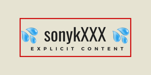 sonykXXX @sonykxxx cover picture