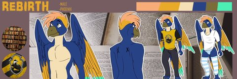 rebirththephenox @starthedragon cover picture