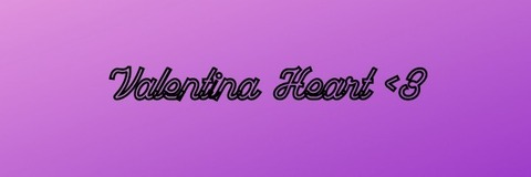 Valentina Heart @valentinaheartt cover picture