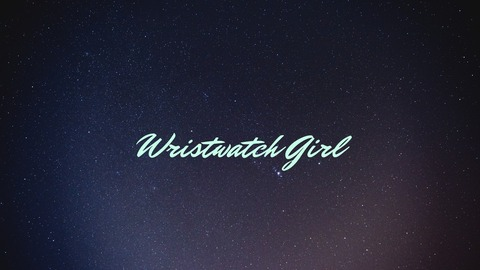 wristwatch girl @wristwatchgirl cover picture