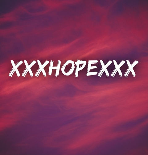 Hope @xxxhopexxx cover picture